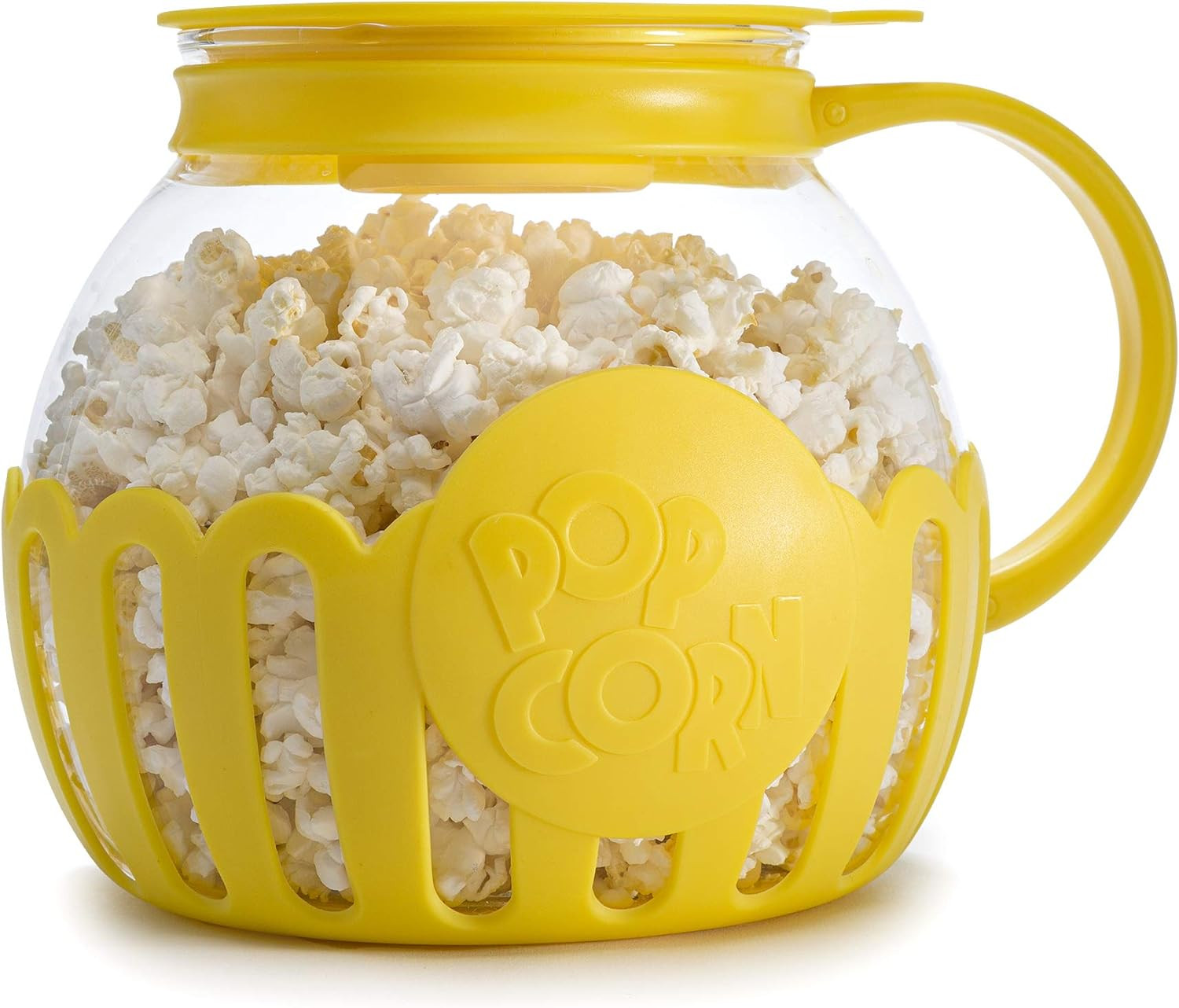 Ecolution Patented Micro-Pop Microwave Popcorn Popper with Temperature Safe Glass, 3-in-1 Lid Mea... | Amazon (US)