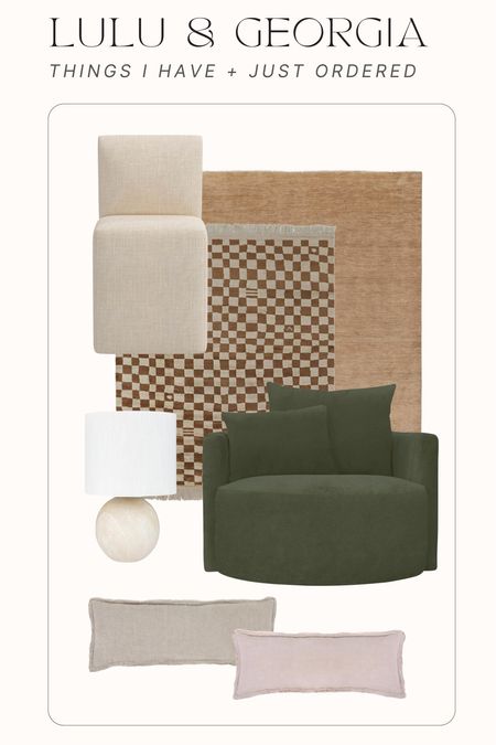I love Lulu & Georgia for home decor and furniture so I am taking advantage of their Labor Day sale! Just ordered these chairs and pillows. I have the lamp, rug, and chair and the quality is 10/10 

#LTKhome #LTKsalealert