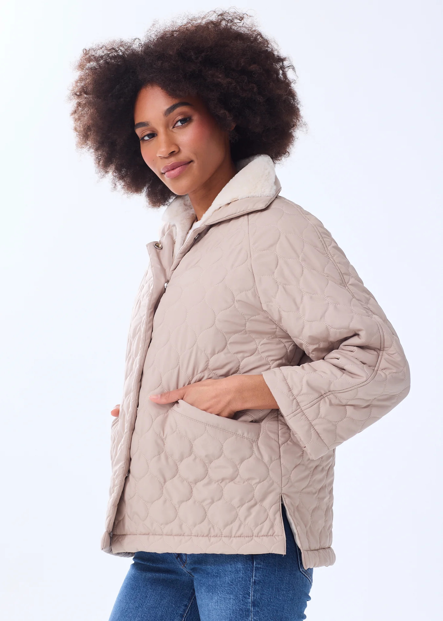 The Quilted Car Coat | Alice Walk