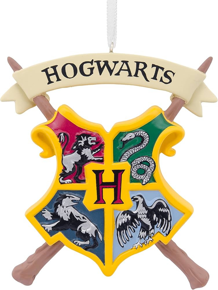 Hallmark Harry Potter Hogwarts Crest Christmas Ornament | Amazon (CA)