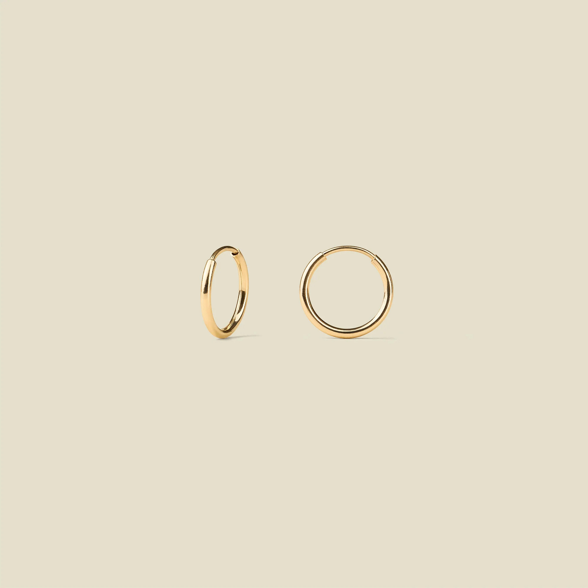 Made By Mary Live In Hoop Earrings | Minimal,Classic,Light,Comfortable | Made By Mary | Made By Mary