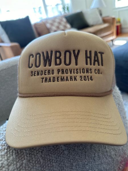 “Cowboy hat” new trucker hat! 

#LTKtravel #LTKstyletip #LTKswim