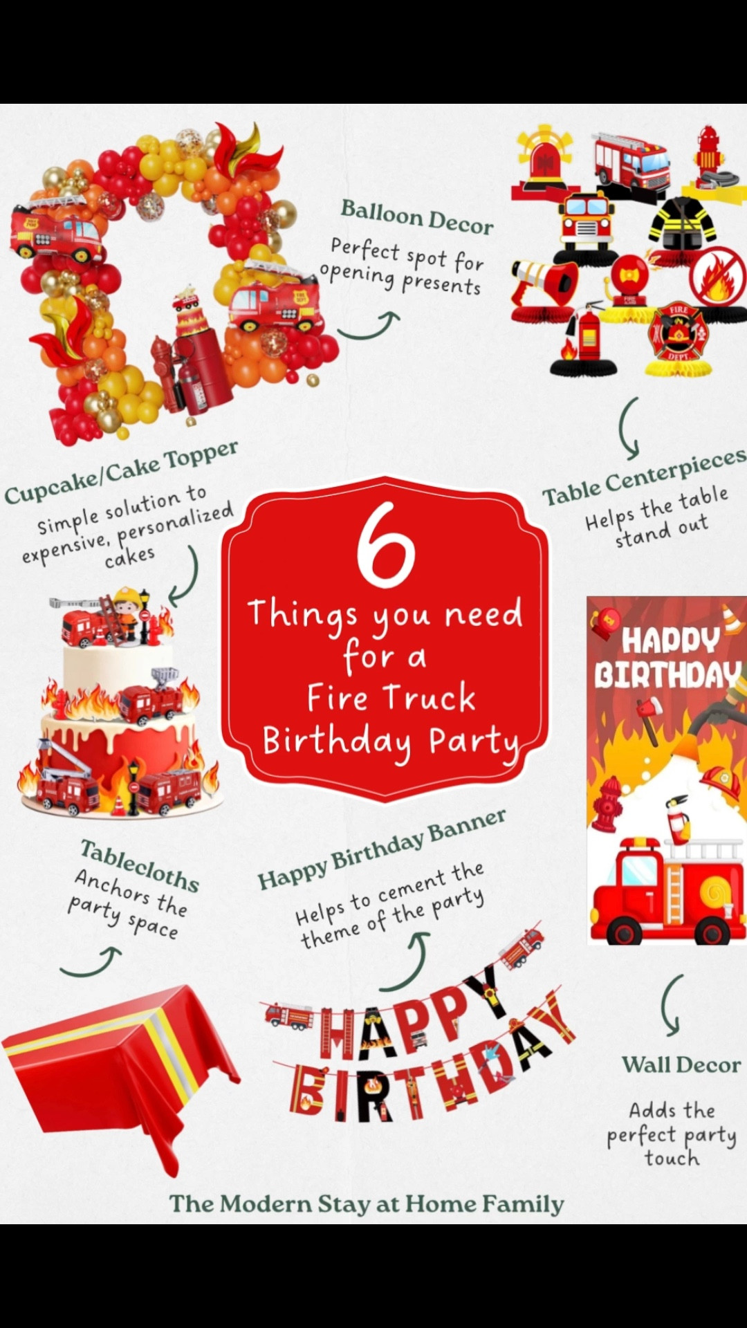Sound the alarm—this fire truck birthday party turned out so cute! 🚒❤️ From the bright red details to the fun themed treats, every little touch made this celebration feel extra special. If you’re planning a kids birthday party, a fire truck theme is such a fun idea for little ones who love trucks, rescue vehicles, and adventurous celebrations. From fire truck decorations to themed table setups and party favors, this party was full of inspiration for creating a memorable day. Perfect for toddler birthdays, boy birthday ideas, and anyone looking for a playful party theme that kids will love.

fire truck birthday party, fire truck party ideas, fireman birthday party, firefighter birthday theme, kids birthday party ideas, toddler birthday party, truck themed birthday party, red birthday party decor, fire truck decorations, firefighter party supplies, birthday party inspiration, boy birthday party ideas, rescue truck birthday, fire truck cake ideas, fire truck balloons, themed kids party, birthday decor ideas, party table setup, first birthday party theme, fun birthday themes

#LTKBaby #LTKKids #LTKmomlife