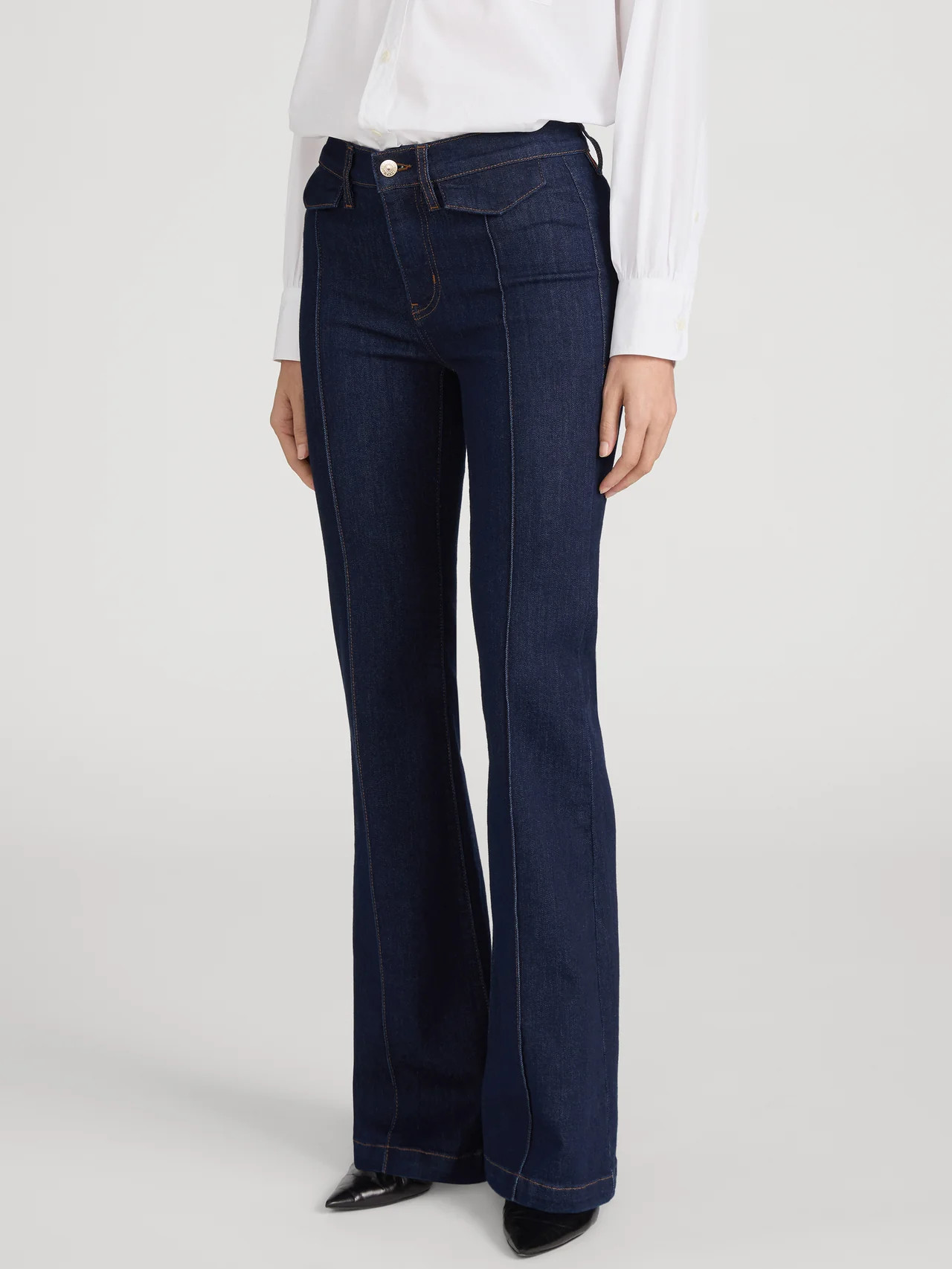 The Icon Trouser -- Rinse | Frame Denim