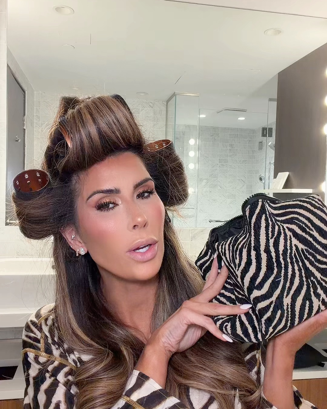 XS in zebra pajamas 
✨YSL Lip liner 1: sierra rebel
✨Summer Fridays Lip liner 2: cinnamon
✨MAC Lipstick: crème cup
✨MPH GLOSS IN MY GIRL 
💎GEMME TOPPER: date night 

#LTKNYFW #LTKgrwm #LTKBeauty