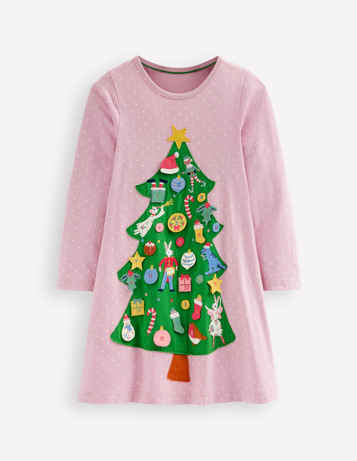 Advent Calendar Appliqué Dress | Boden (US)