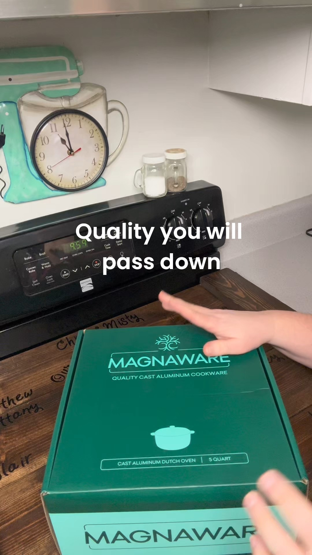 Unboxing the kind of cookware that isn’t just used — it’s kept. The Magnaware 5qt Dutch oven feels like something my grandma would’ve trusted… heavy, timeless, and built to outlast every recipe I’ll ever make. This isn’t a trend — it’s a tradition.

#LTKOver40 #LTKfoodie