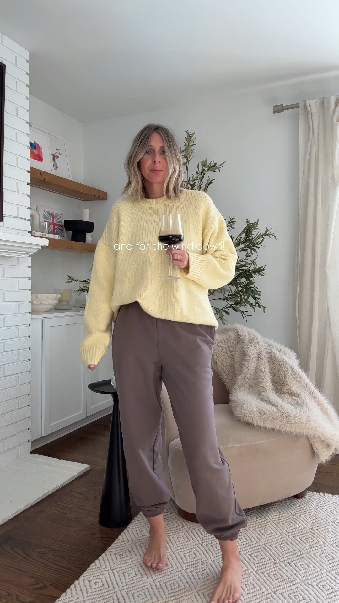 not many content creators  post h&m (go see my insta stories for why!) but that’s not going to stop me! 

• GREY HOODIE with burgundy tie - couldn’t love this more. your standard hoodie…elevated. wearing the v small •

• TAUPE POLO SWEATER with the most perfect shoulder pads. the color. the fit. the vibe. give it to me!! wearing the small. •

BLACK JEANS don’t forgot h&m when shopping jeans. they are top notch. wearing size 4. •

YELLOW SWEATER chunky goodness. wearing the xl so it’s super oversized. •

BROWN JOGGERS are they aerie quality…nope. are they $20…yes. and this color is everything! 

RED WINE prisoner…every single time! 

morning noon and night. workout, workday, wind down. h&m. effortless style. office wear. activewear. 

#LTKWorkwear #LTKdayinmylife #LTKActive