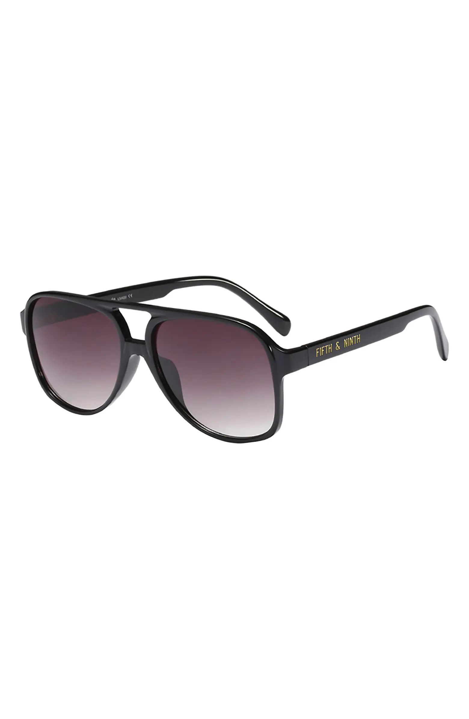Kingston Aviator 60mm Oval Sunglasses | Nordstrom