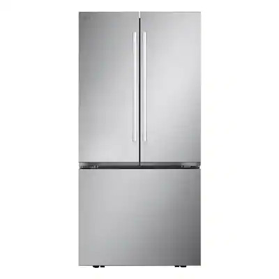 LG - Standard Depth MAX 25.1 Cu. Ft. French Door Smart Refrigerator with Hybrid Handle - Stainles... | Best Buy U.S.