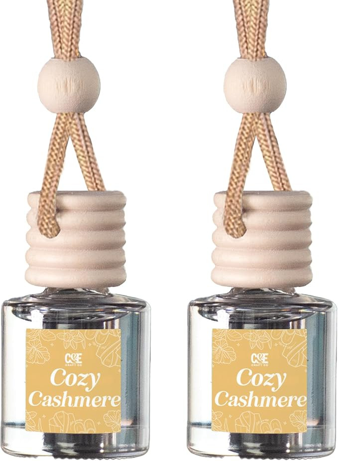 CANDECraftCo Car Air Hanging Fragrance Oil, Car Auto Freshener for Essential Oils, Scents Fragran... | Amazon (US)