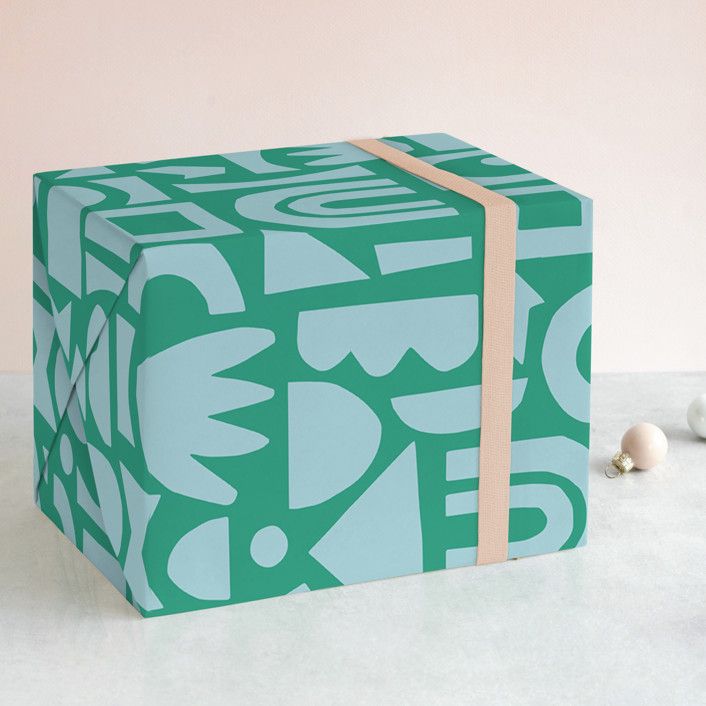 Shape Play Wrapping Paper | Minted