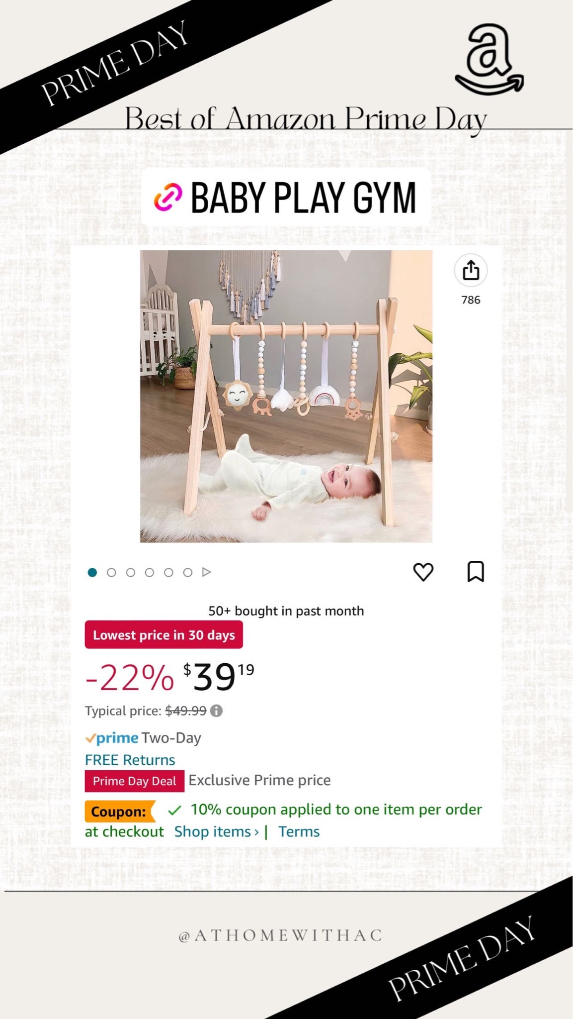 Baby wooden play gym neutral nursery toys

#LTKbump #LTKbaby #LTKxPrimeDay