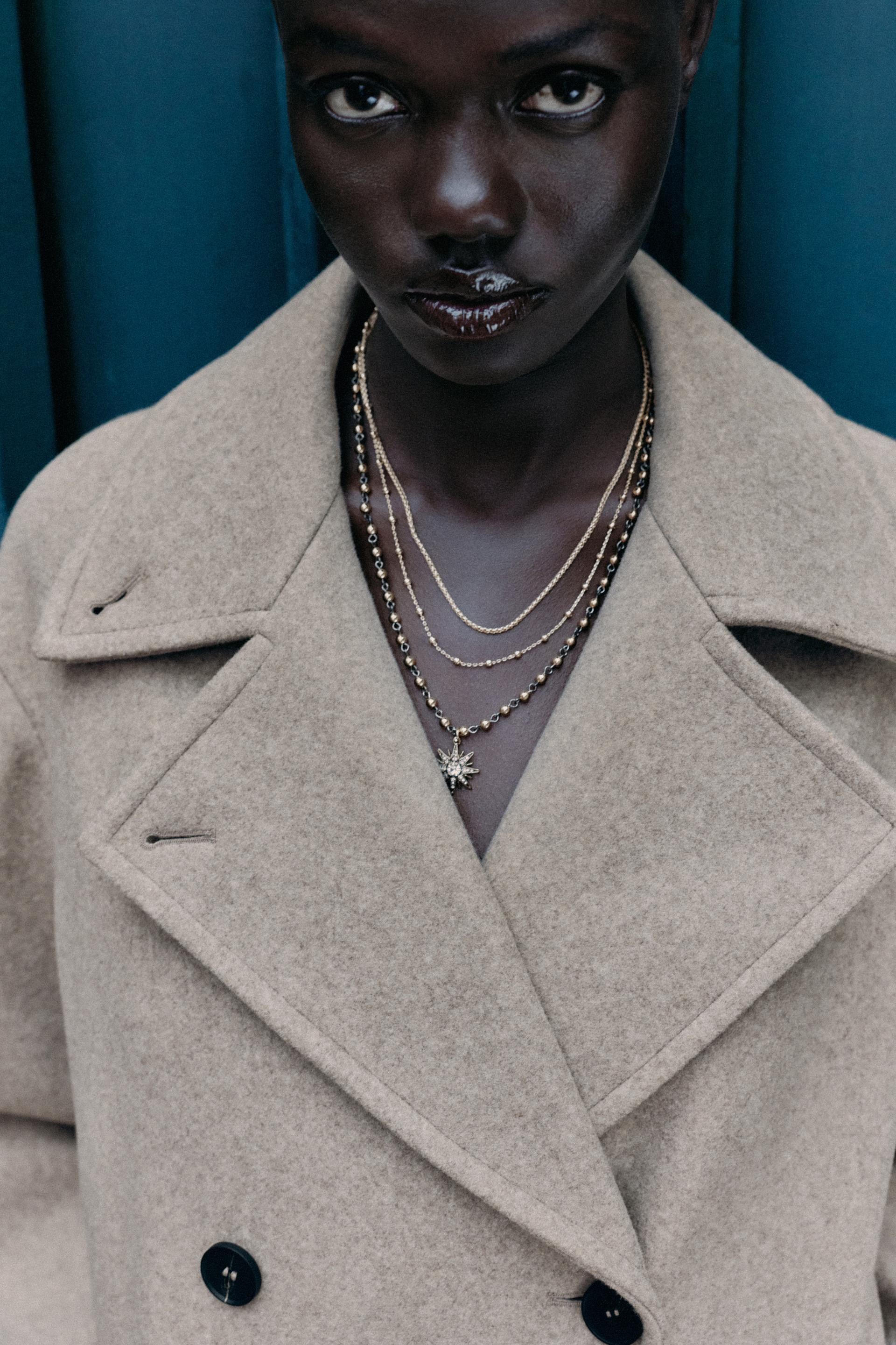 3-PACK OF MIXED CHAIN STAR NECKLACES - Golden - M | Zara US