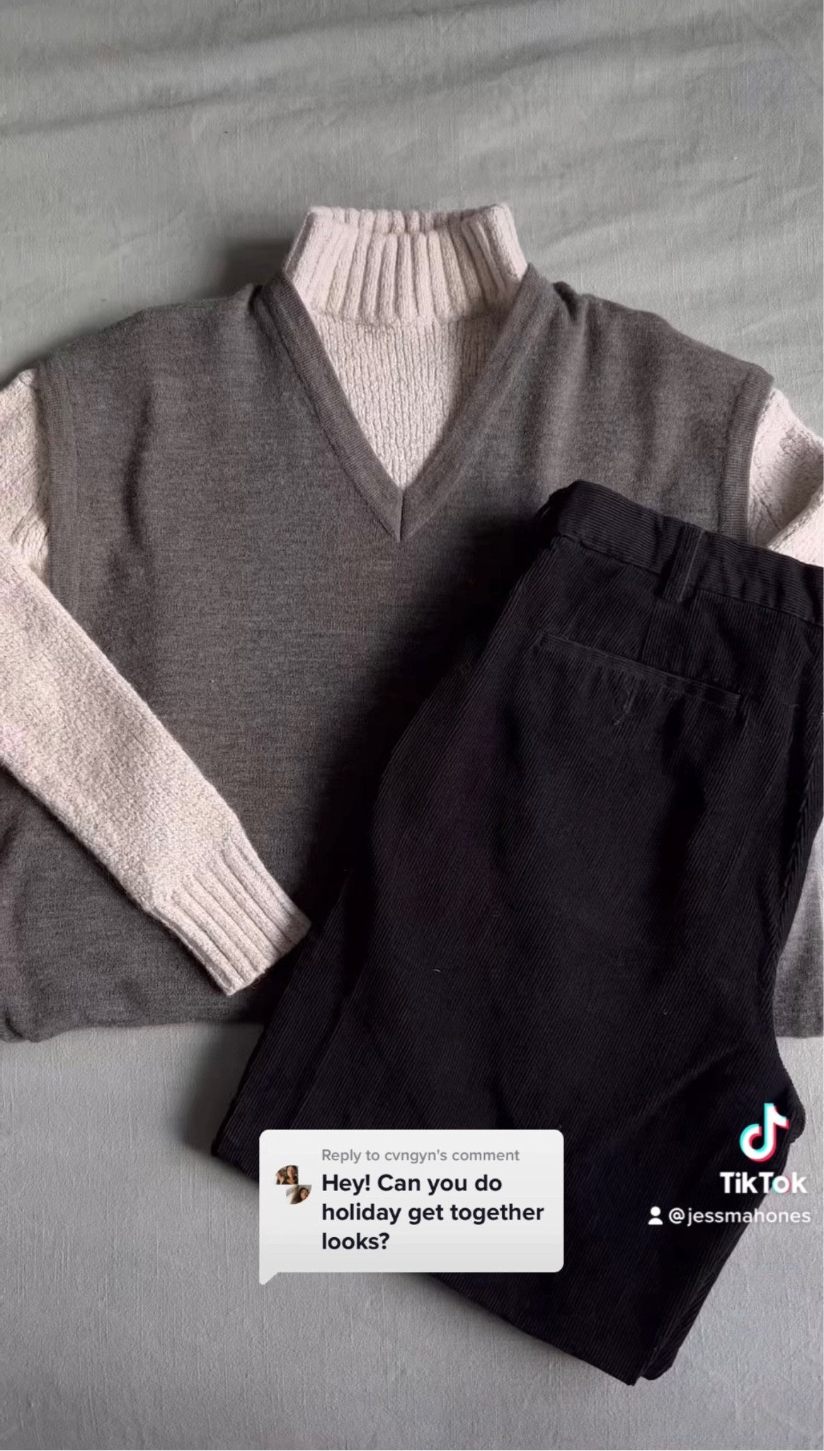 5th and final fit!
MY SIZES:
• turtle neck: S
• vest: L
• pants: mens 32x30

#LTKHoliday #LTKSeasonal #LTKunder100