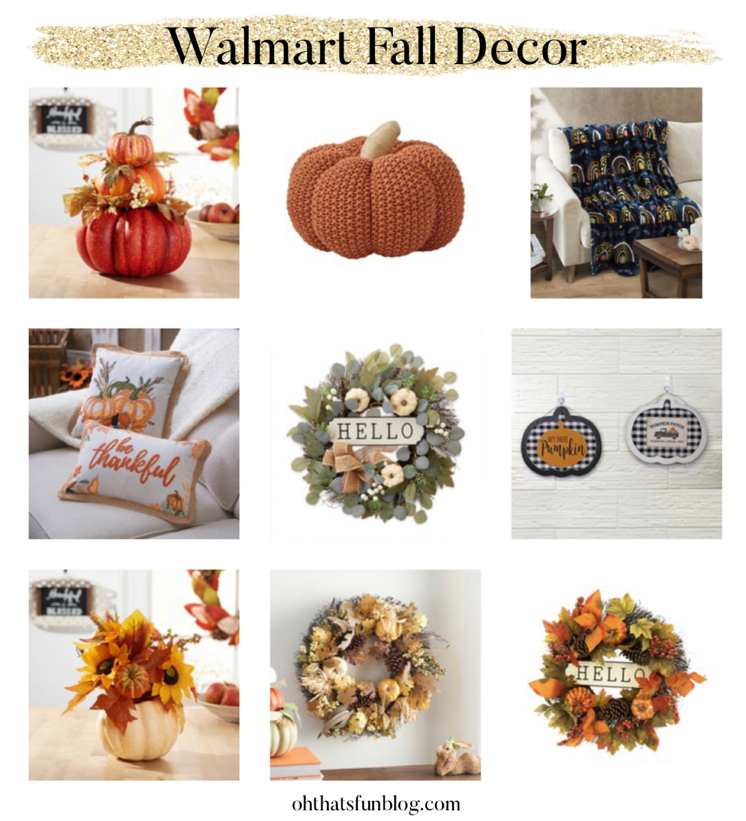 Walmart has the best prices on Fall decor so I’m rounding up all my favorite pieces!

#fall #decor #falldecor #walmart #walmartfinds

#LTKhome #LTKHoliday #LTKSeasonal