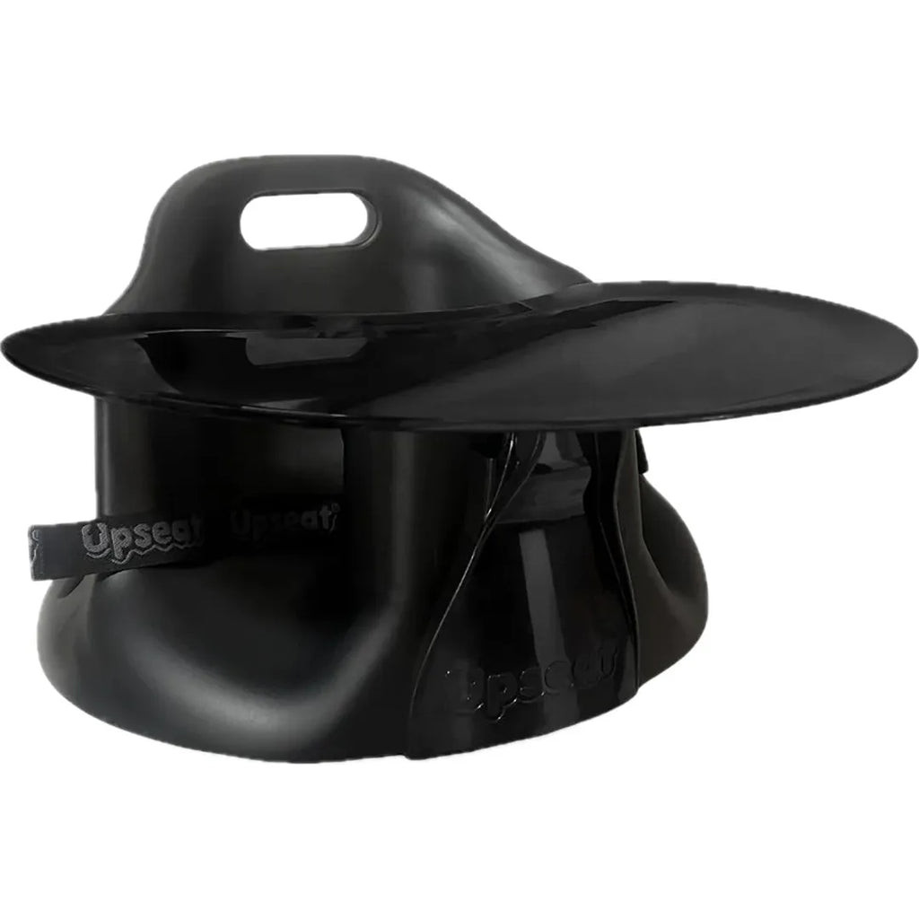 Upseat Upseat Baby Floor & Booster Seat With Tray - Black | REBEL (formerly Rebelstork)