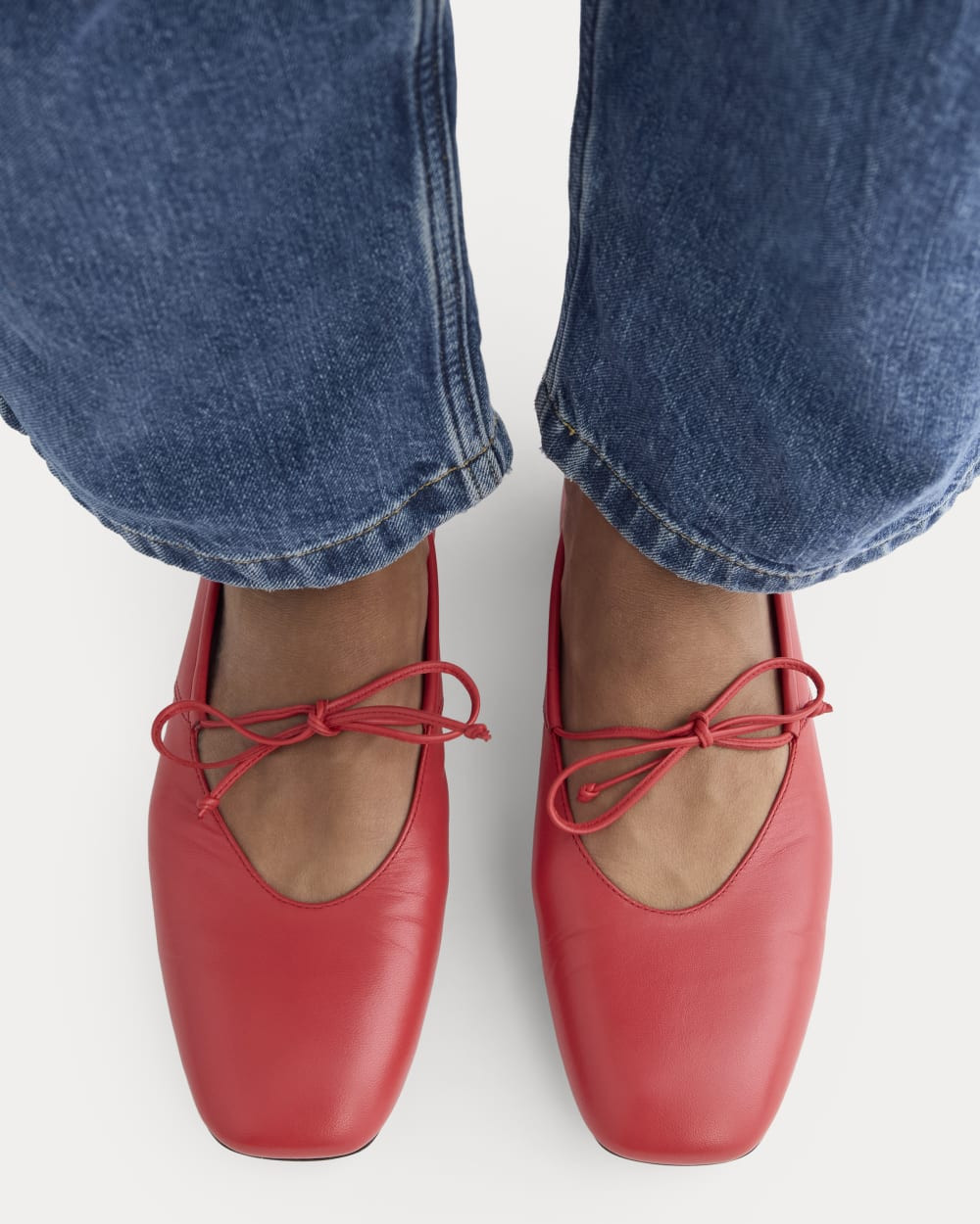 Leather Keyhole Flat | Everlane