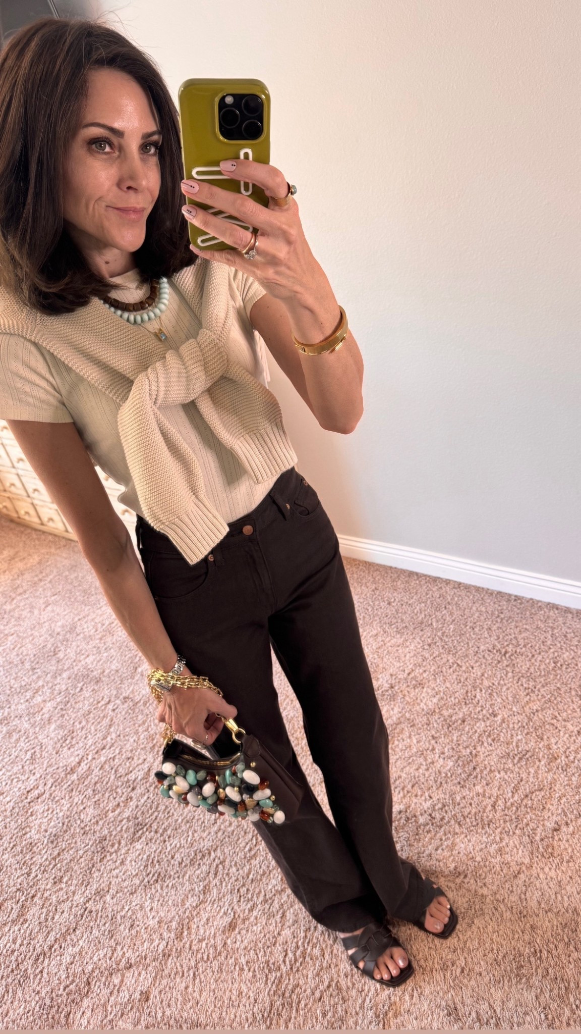 Tee-Gap tts
Sweater-Old Navy tts
Jeans-H&M tts
Sandals-Nordstrom Rack tts
Purse-Aldo (not linkable)

#LTKgrwm #LTKmomlife #LTKootd