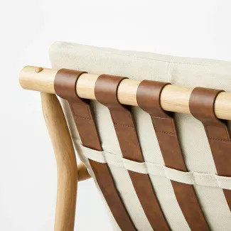 Holly Sling Back Accent Chair Cream/Natural - Threshold™ designed with Studio McGee | Target