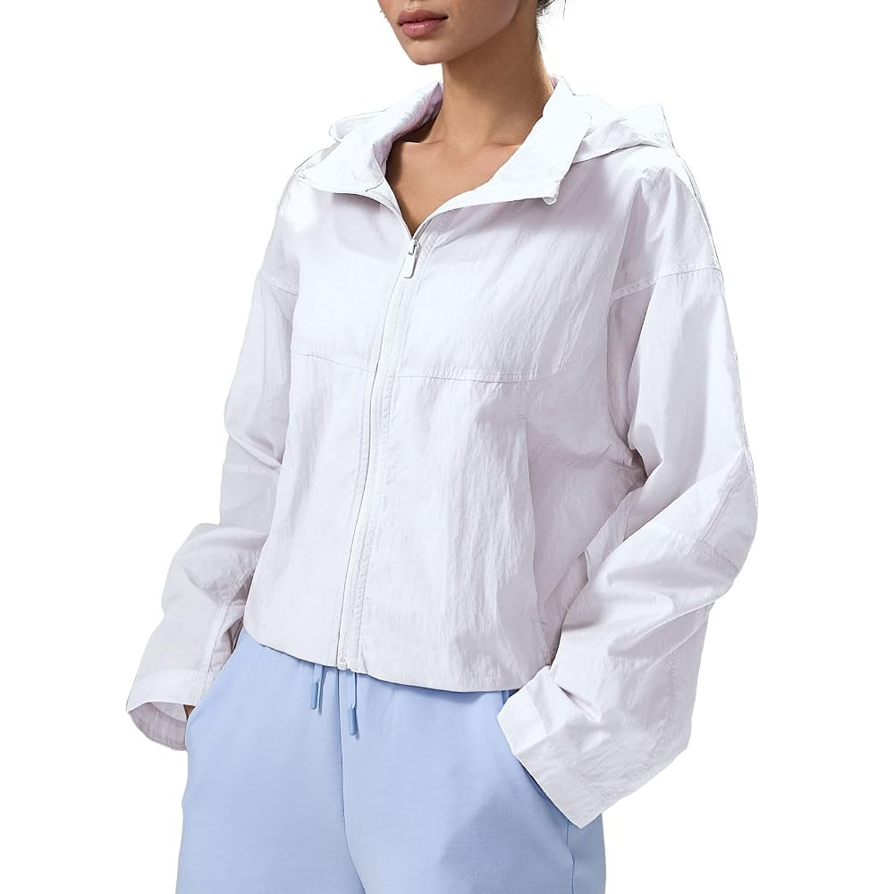 altiland Cool Feeling Water Repellent Raincoats for Women - Lightweight Hooded Outdoor Cycling Ja... | Amazon (US)