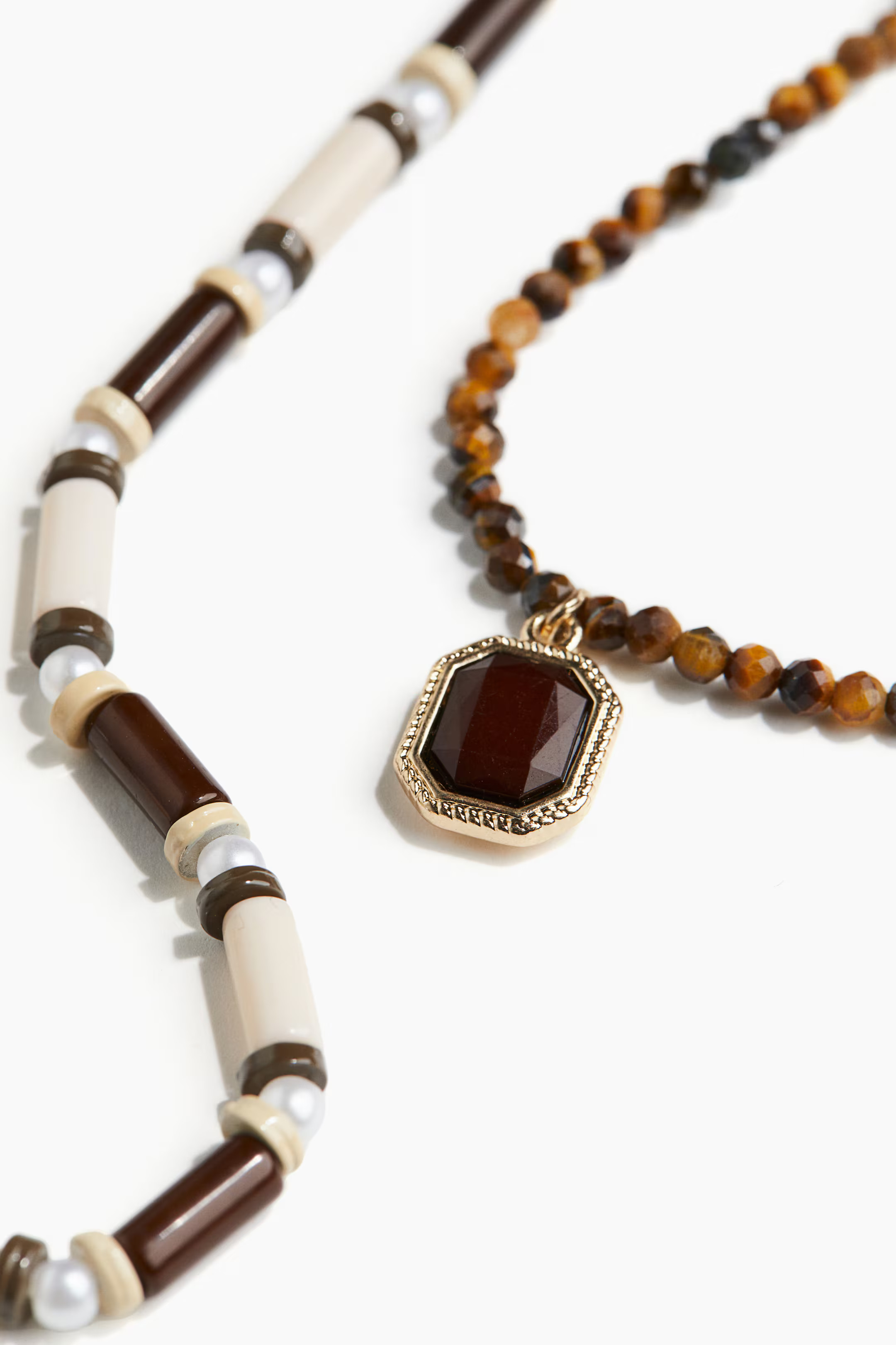 2-pack beaded necklaces | H&M (UK, MY, IN, SG, PH, TW, HK)