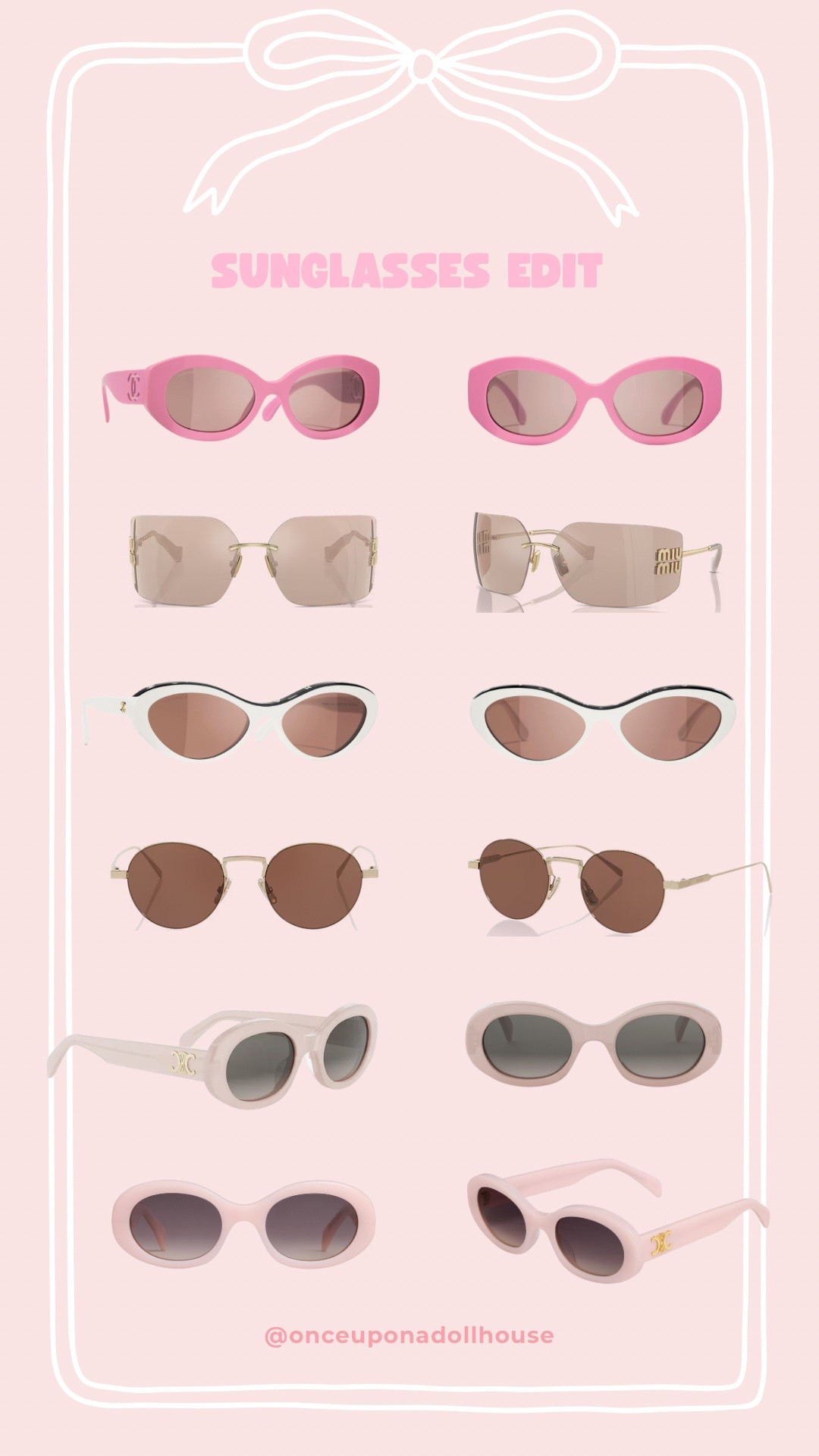 Sunglasses Edit! Designer sunnies

#LTKsummer #LTKbeauty #LTKstyletip