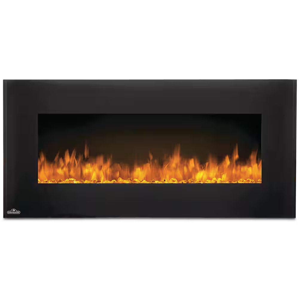 Napoleon Wall Mount Electric Fireplace, 42-in, 1500W, Includes Remote Control, Black | Canadian Tire