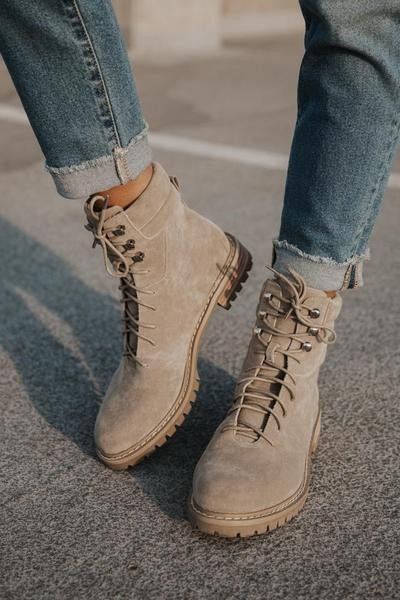 Giselle Combat Boots | Böhme US