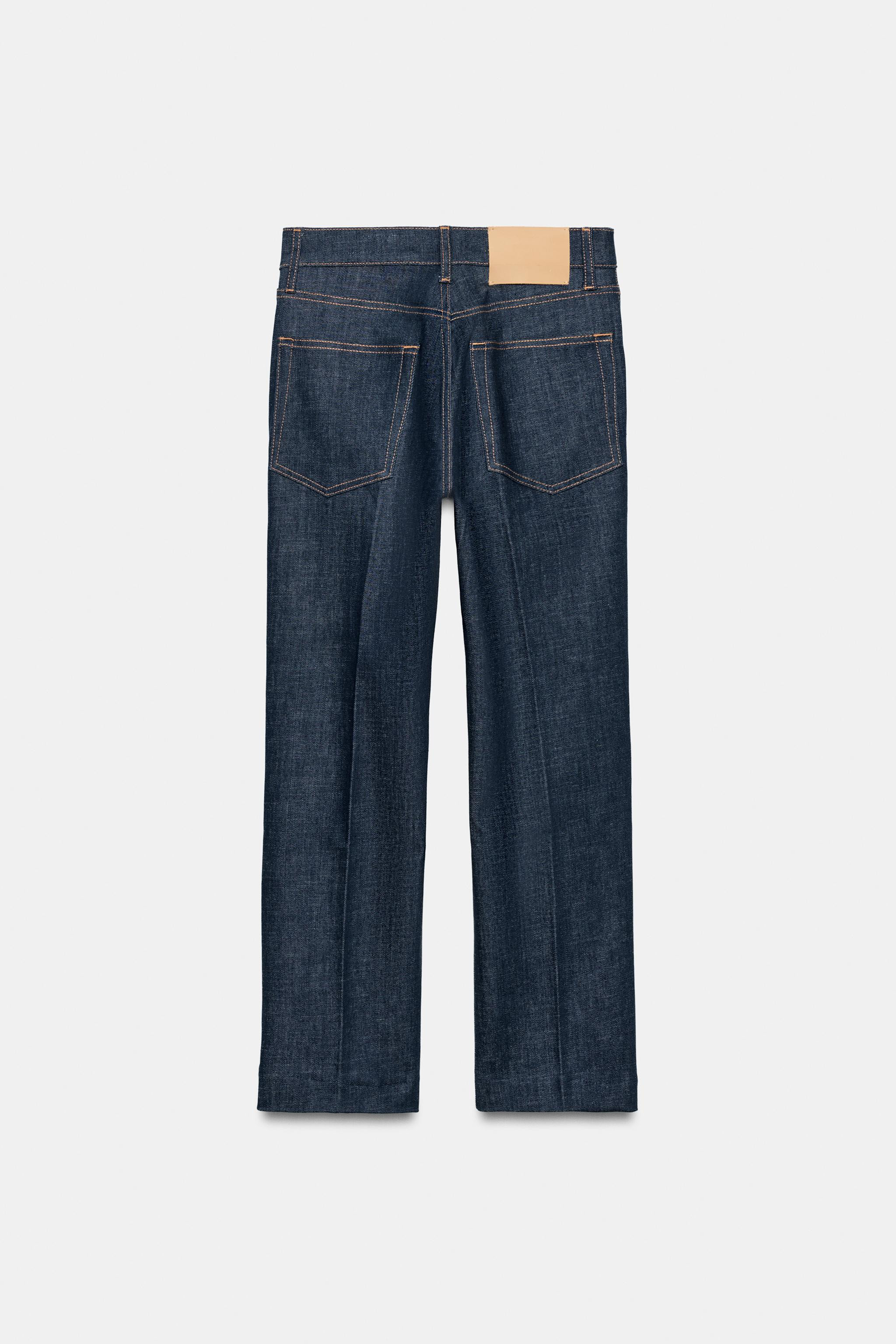 ZW COLLECTION MID-RISE BOOTCUT JEANS | Zara US