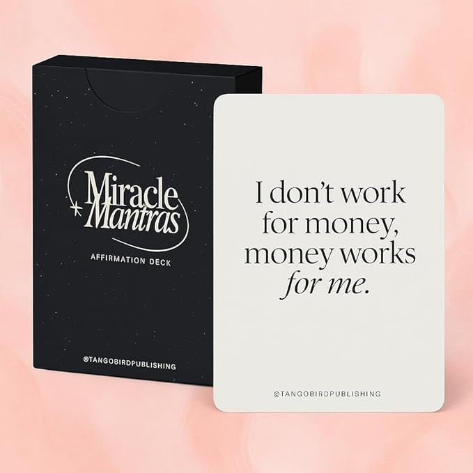 Affirmation Cards For Women Miracle Mantras Positive Affirmartions cards 60 Daily affirmations fo... | Amazon (US)
