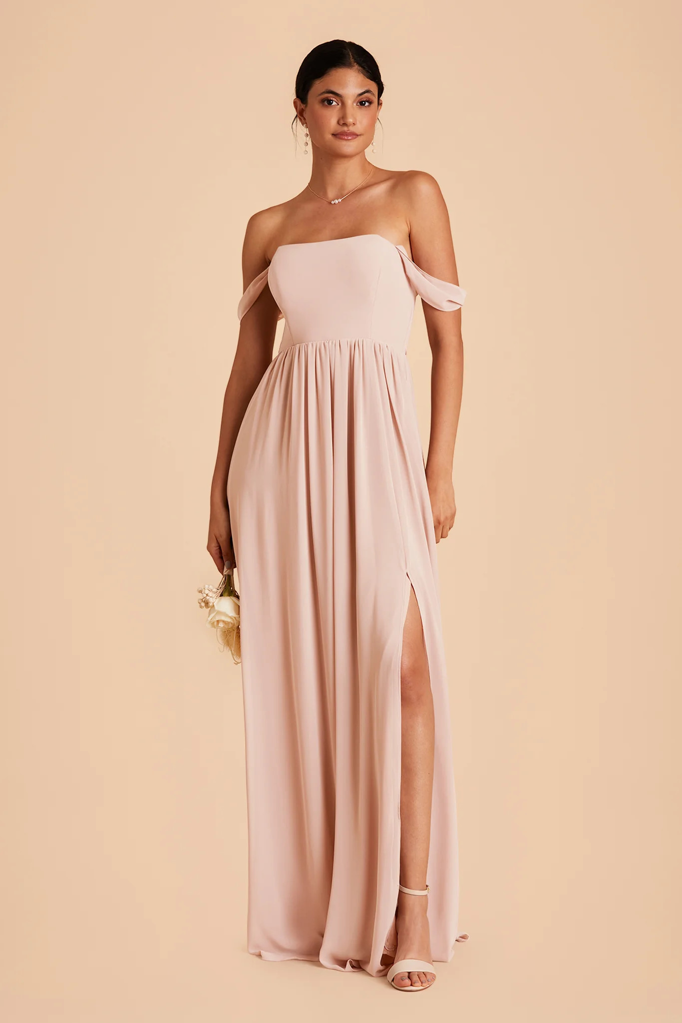 August Convertible Dress - Pale Blush | Birdy Grey