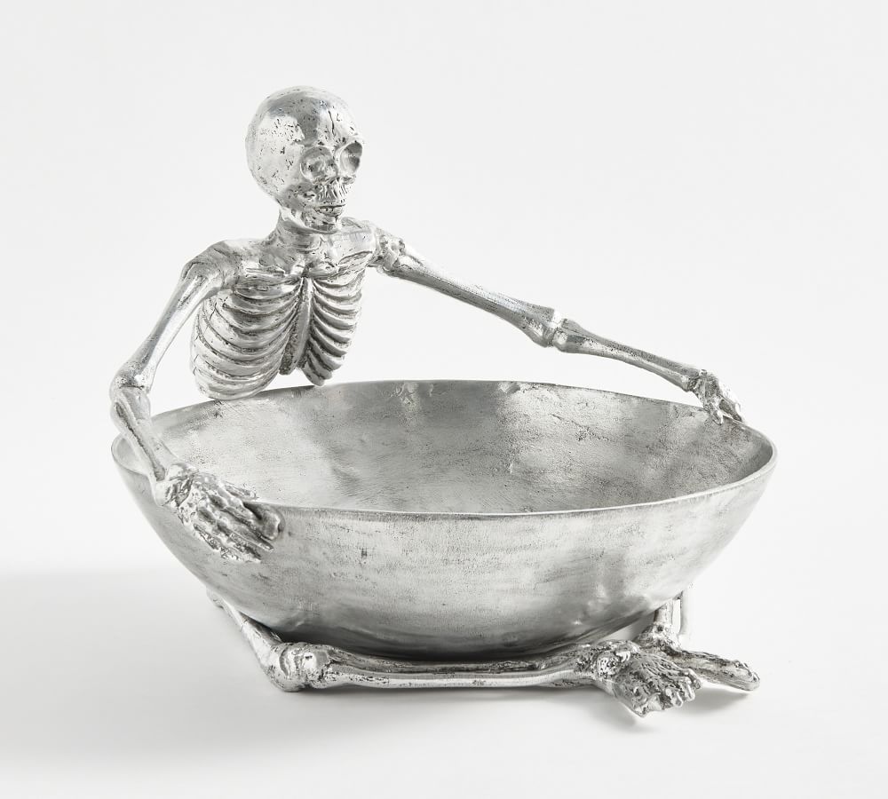 Skeleton Candy Bowl, Large | Pottery Barn (US)