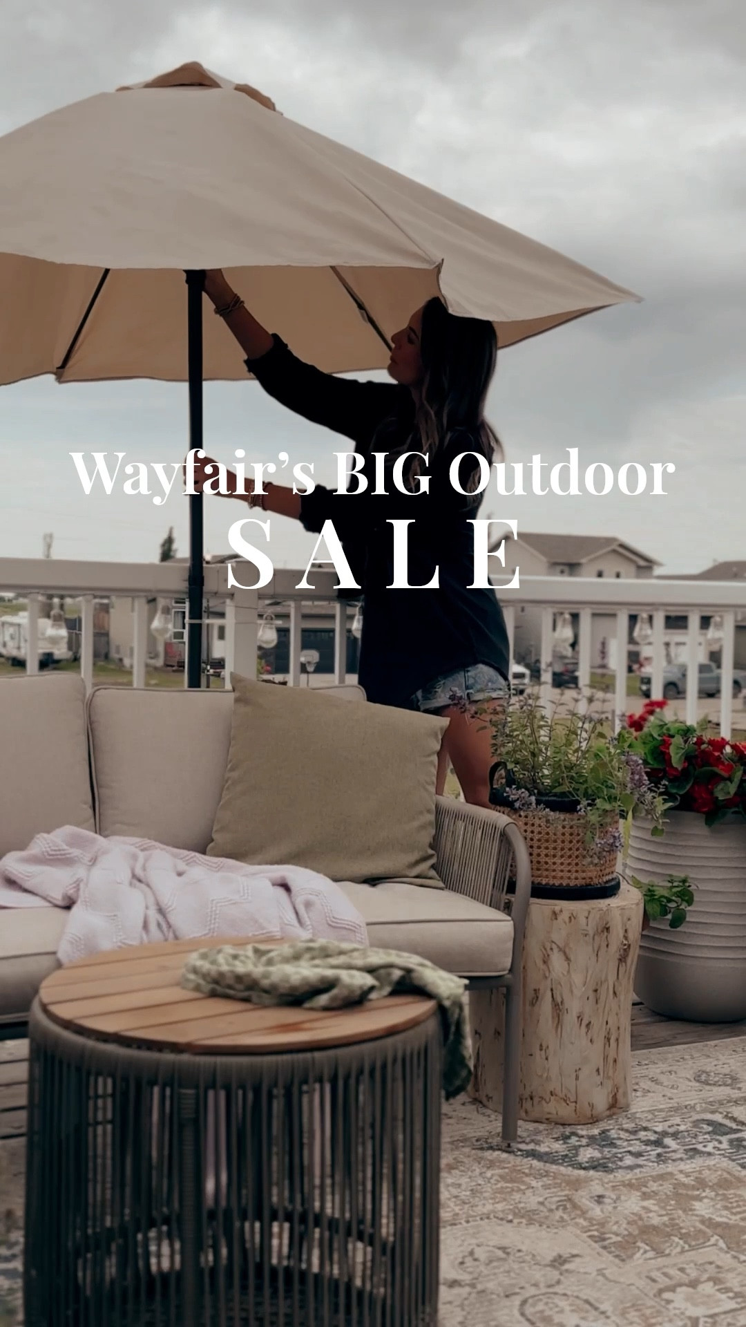 Wayfair’s BIG outdoor sale!! The perfect time to pretty up the patio! Huge savings on outdoor finds plus fast shipping worldwide. Shop some of my cute patio decor - all linked here for you! #ad #wayfaircanada #wayfairathome #wayfaircapartner @wayfaircanada
