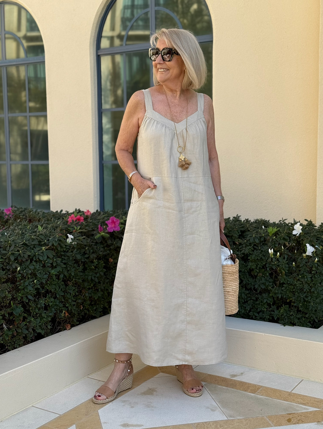 UNDER THE MEDITERRANEAN SUN! 🌟

I am so excited to INTRODUCE a new brand for me, @nomad.the.label

This beautiful label takes great pride in creating COMFORTABLE, EVERYDAY STYLES from natural, breathable fabrics. From the moment I tried these easy-to-wear styles on, it was LOVE!

RELAXED, CHIC STYLE! 💕

🔗 SHOP: LINKS in BIO and STORIES or Message SHOP! 🛍

👗 Outfit Details:

Angelina Linen Dress in Stone – Size XS

#ThisWithThis #PaidPartnership #AgelessStyle #OOTD #sustainablestyle #StyleInspiration #StyleOver50 

 #LTKaustralia #LTKover50style #LTKstyletip