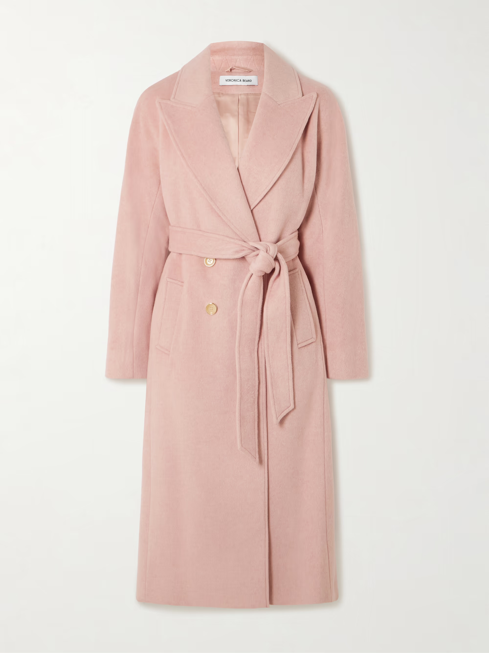 Della double-breasted woven coat | NET-A-PORTER (UK & EU)