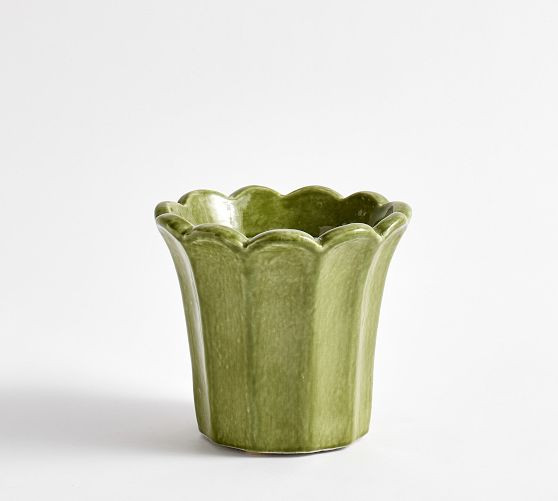 Fluted Tulip Cachepots | Pottery Barn (US)