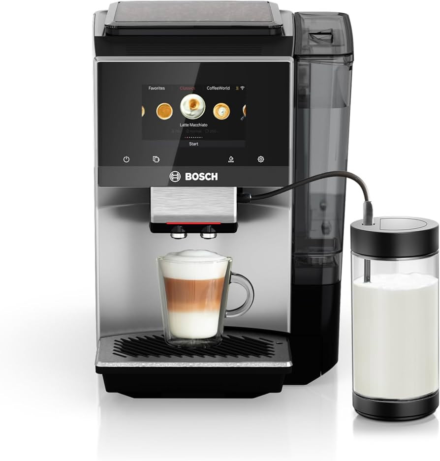 Bosch TPU60501 800 Series VeroCafe Fully Automatic Espresso Machine with Home Connect, Glass Milk... | Amazon (US)