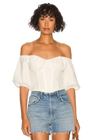 ASTR the Label Brixton Top in White from Revolve.com | Revolve Clothing (Global)