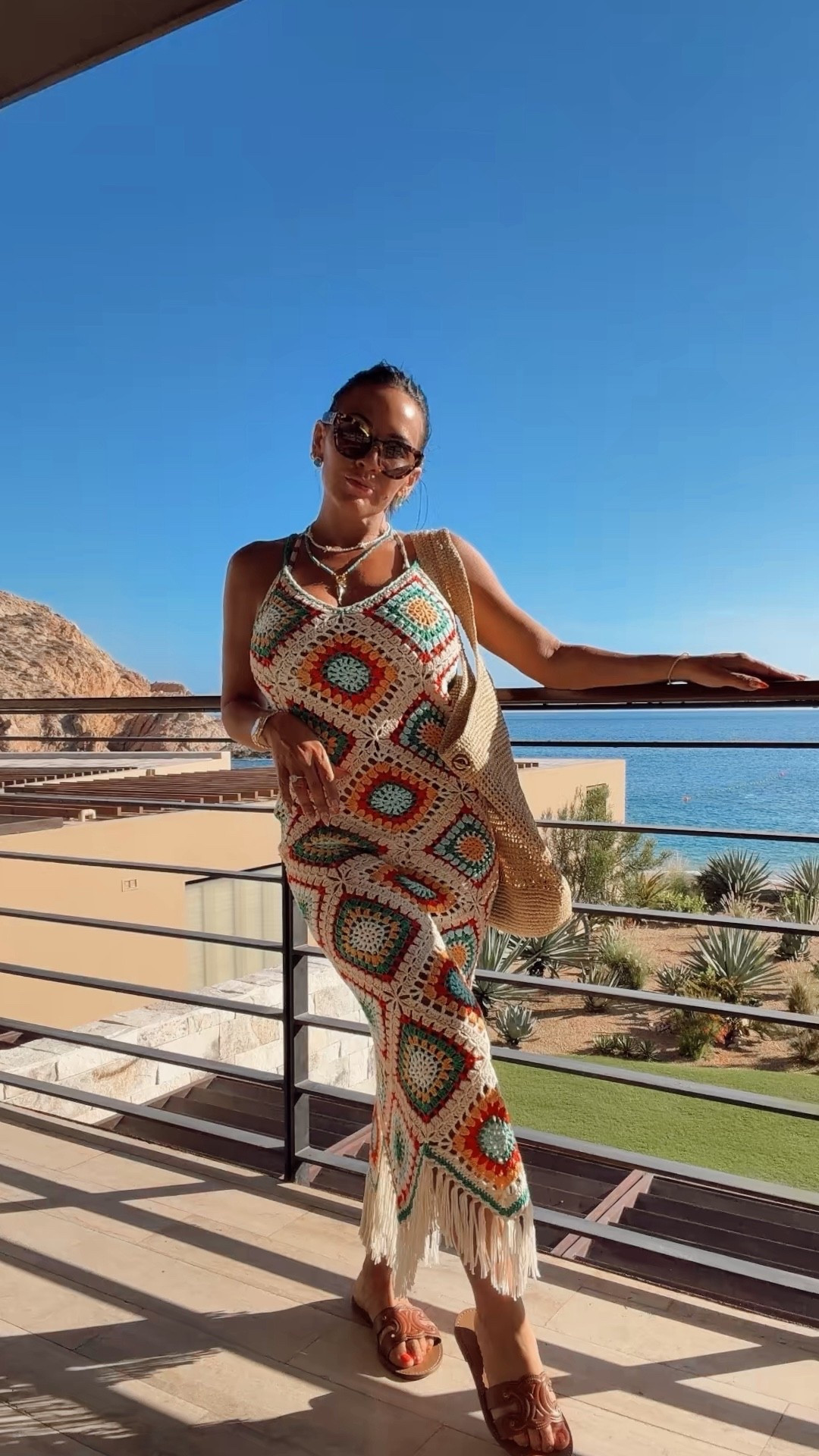 Cabo breakfast beach look! 