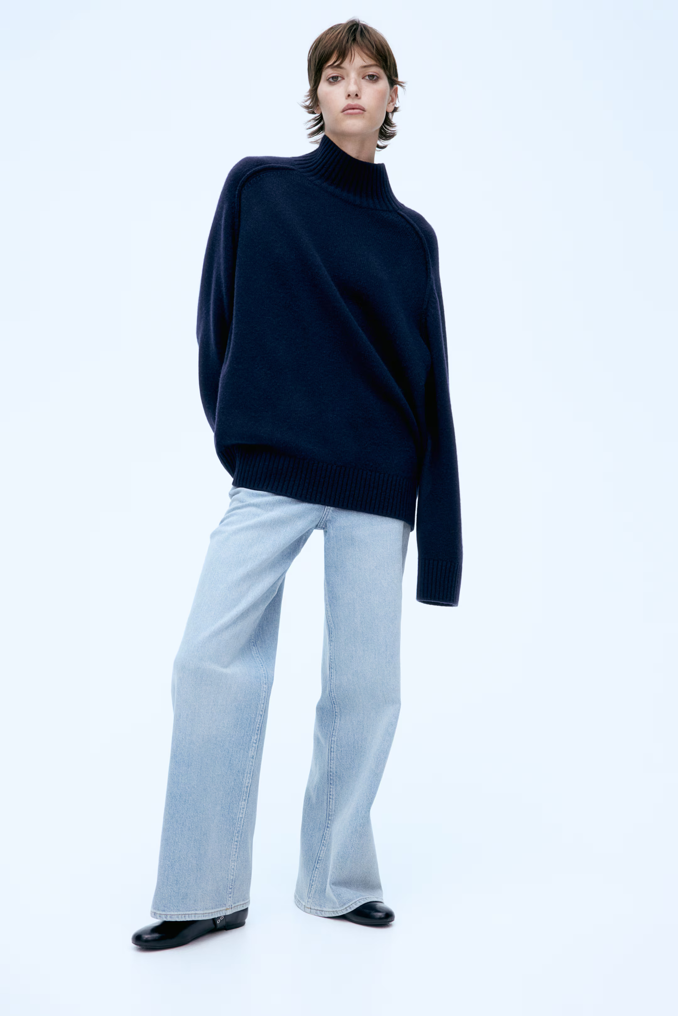 Wide High Jeans | H&M (US + CA)