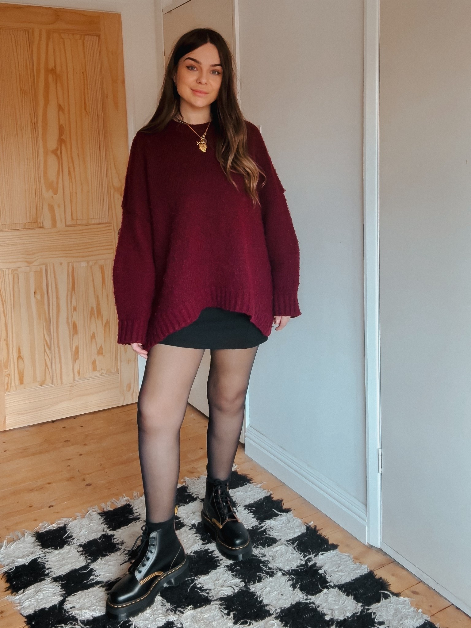 Burgundy jumper 🖤

#LTKwinter #LTKuk