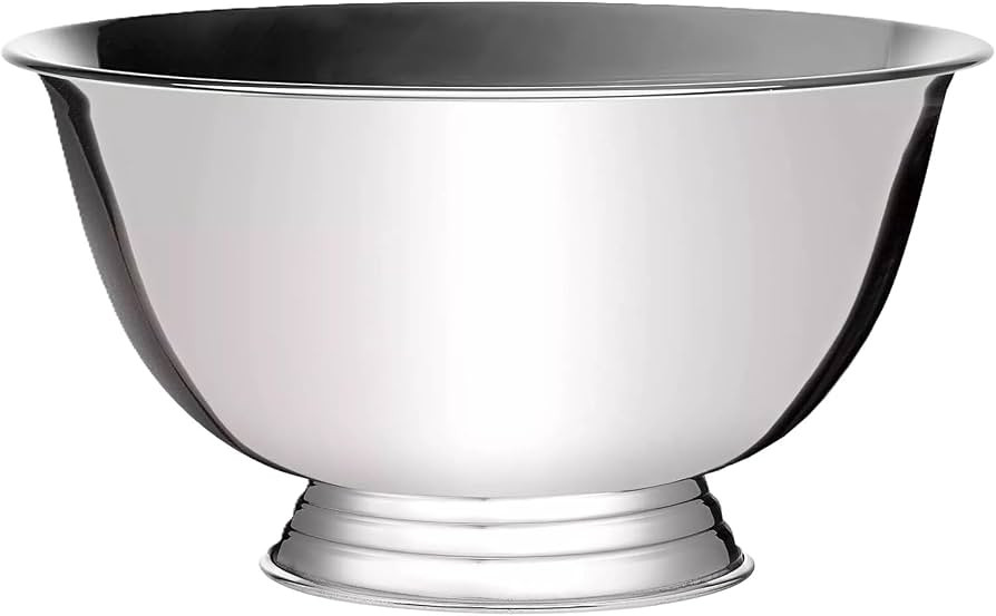 Salad Bowl Centerpiece Food Serveware Revere by Godinger - 12" | Amazon (US)