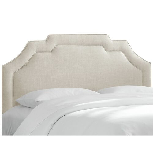Lola Linen Headboard | One Kings Lane