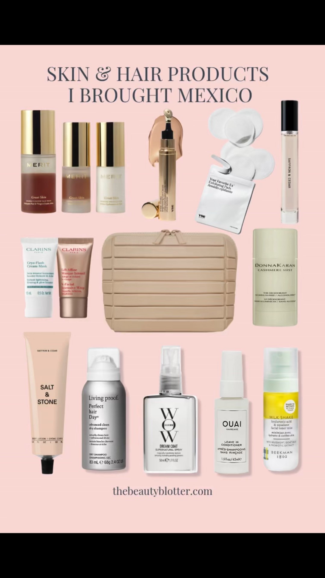 Everything I brought to Mexico for my skin and my hair 

#LTKOver40 #LTKTravel #LTKBeauty