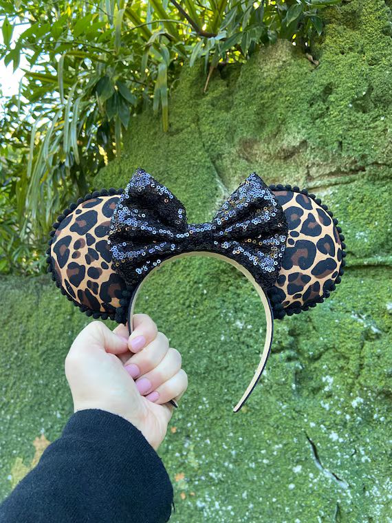 Leopard Mouse Ears- Animal Kingdom Inspired | Etsy (US)