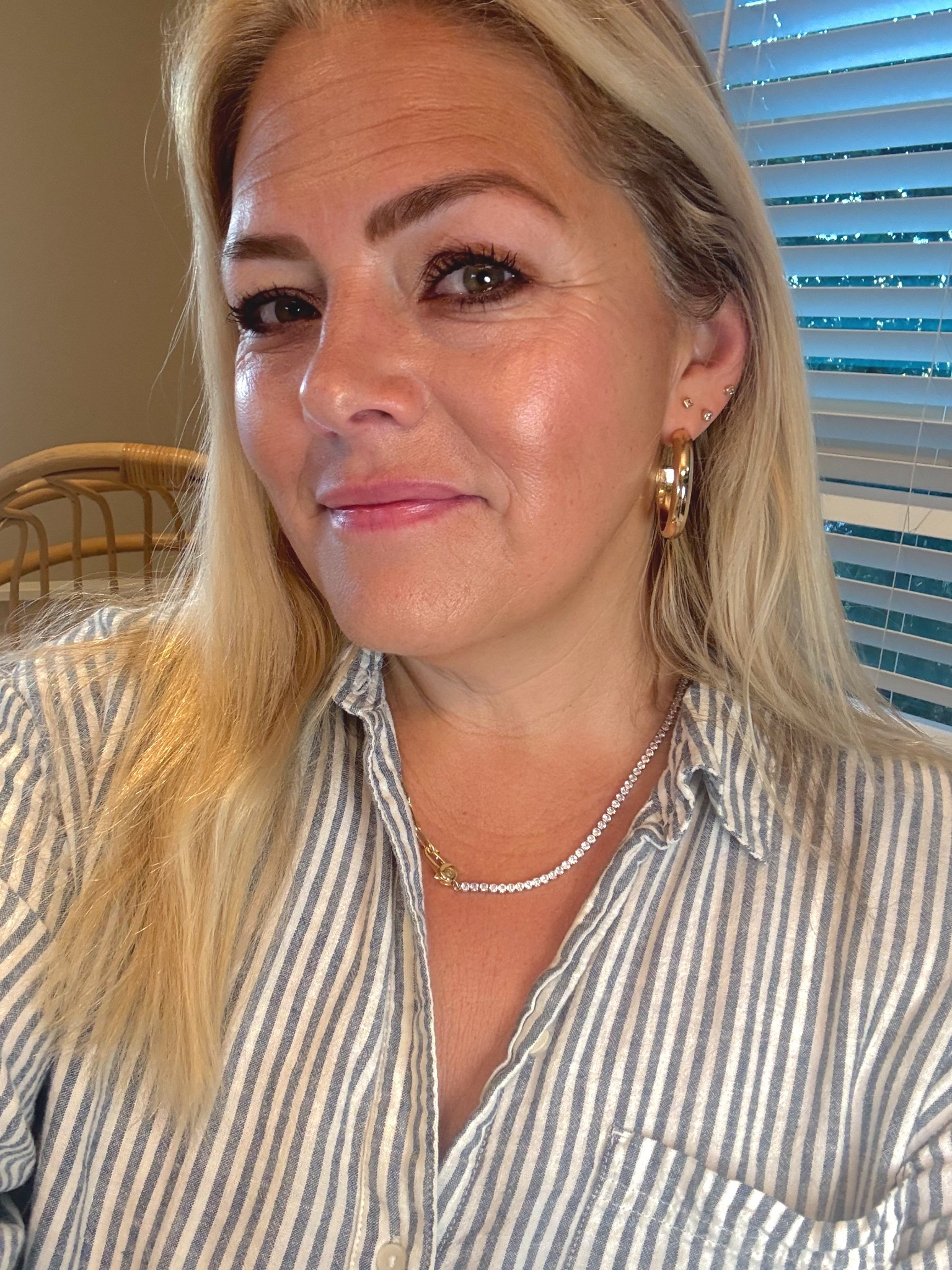 Yesterday’s zoom meeting get ready look. 
It was a good day! 


#LTKootd #LTKgrwm #LTKdayinmylife