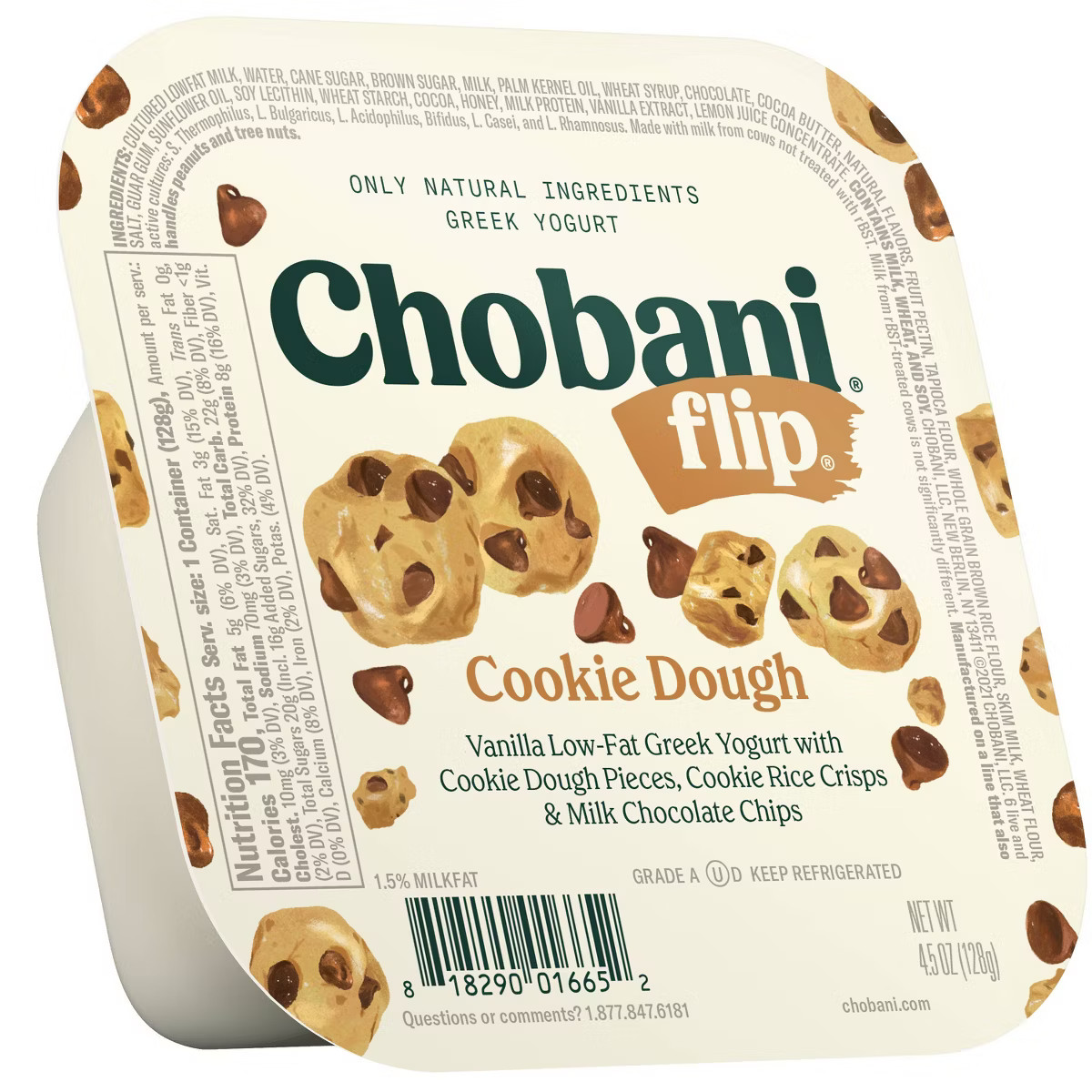 Chobani Flip Cookie Dough Greek Yogurt - 4.5oz | Target