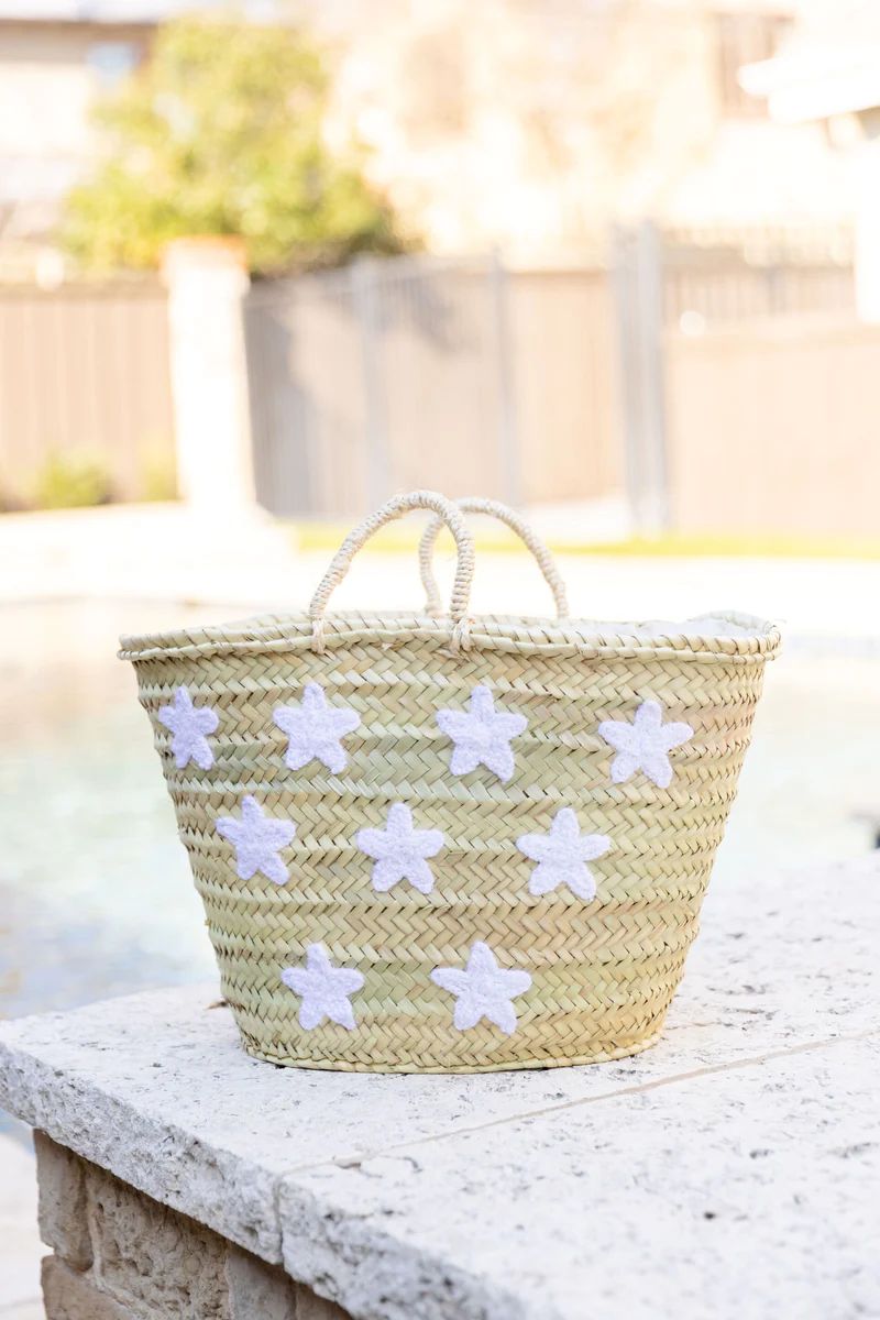 Star Beach Bag- White | Avara