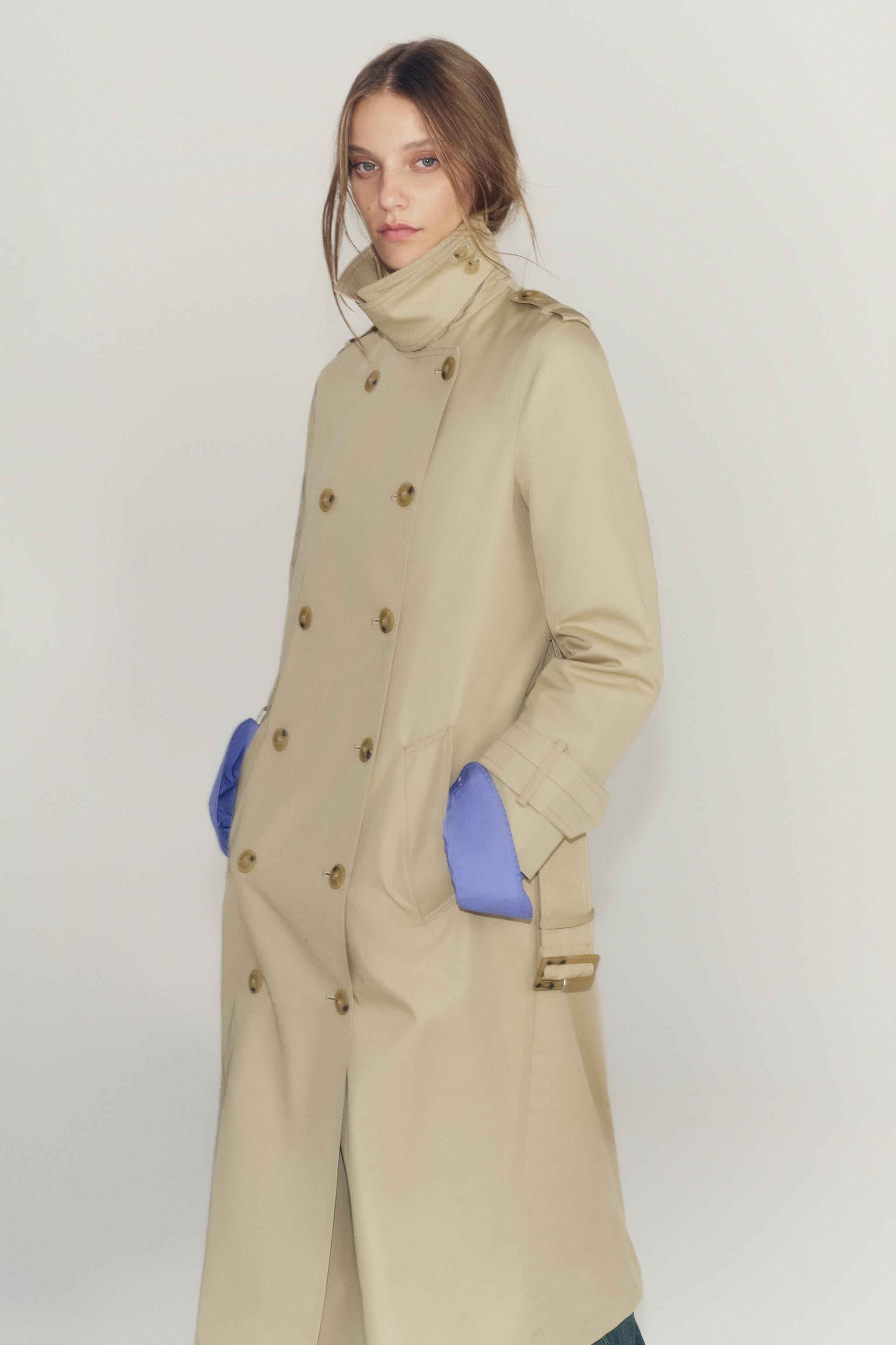 WATER-REPELLENT BELTED TRENCH COAT ZW COLLECTION | Zara US